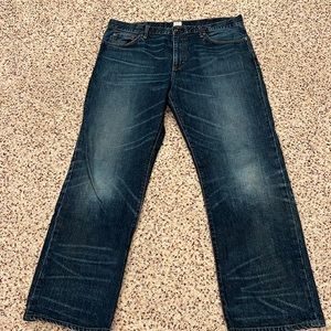 J. Crew men’s blue jeans 38x34